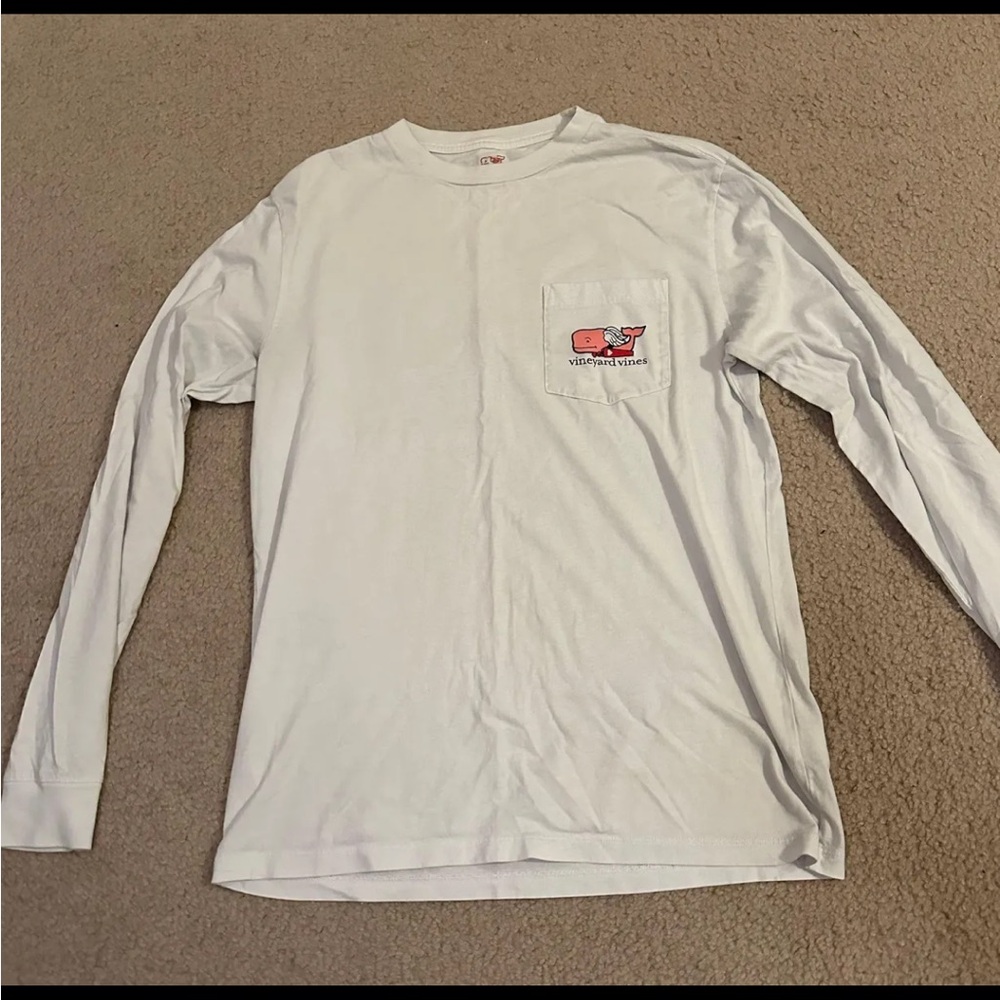 Vineyard Vines White Long Sleeve